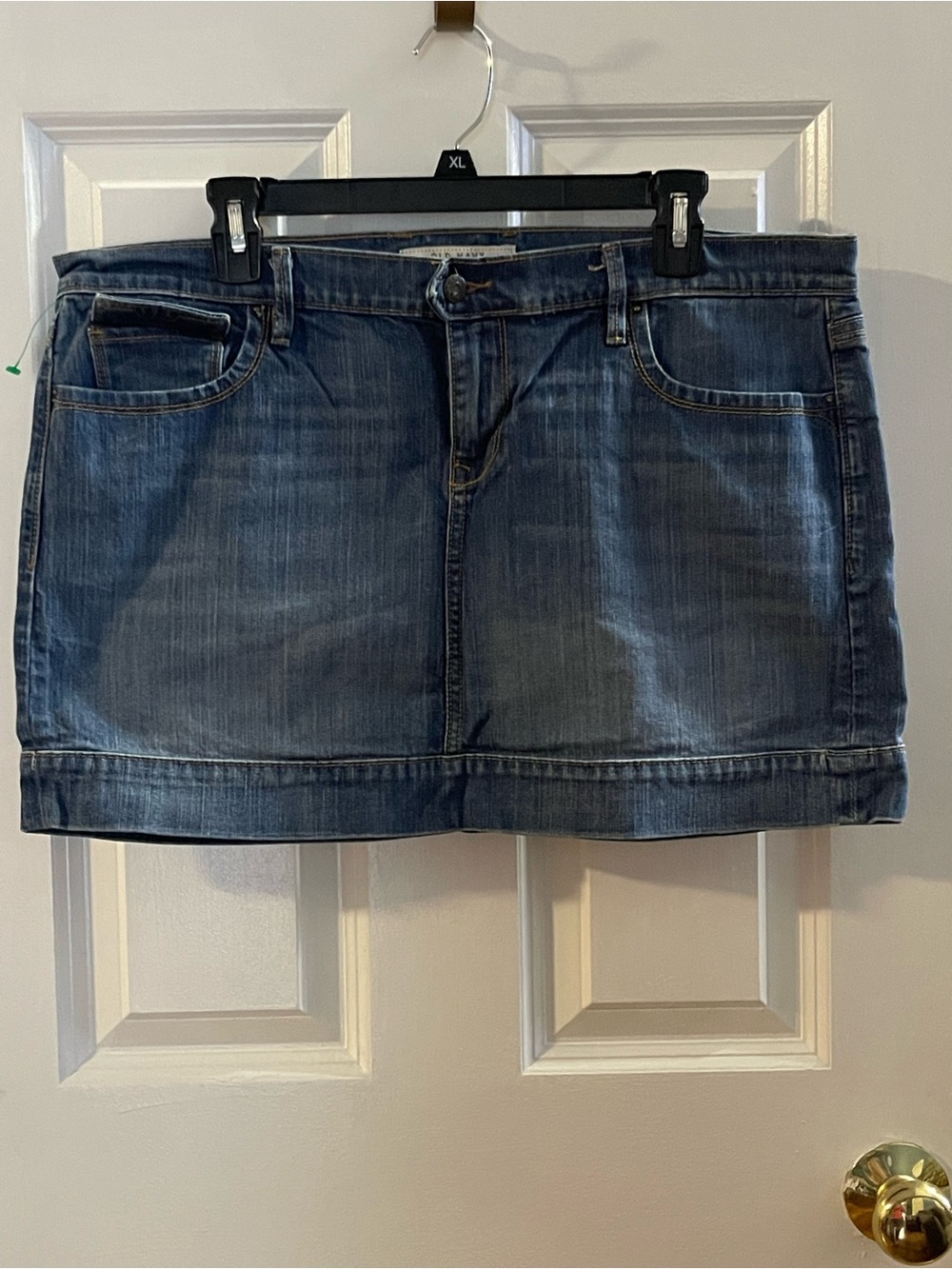 Old Navy Blue Denim Mini Skirt